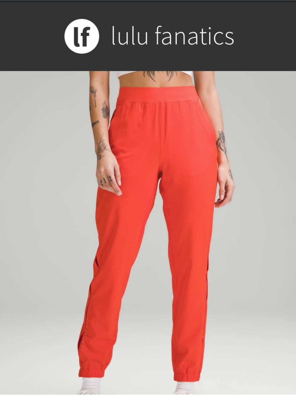 Adapted State FLOW jogger in solar orange